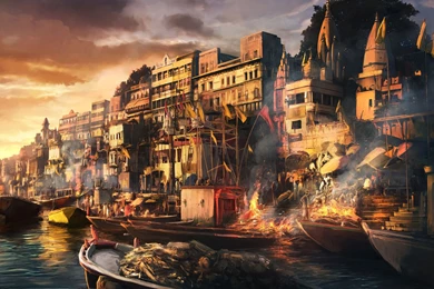 Fantasy City Wallpapers Wallpapers Cave