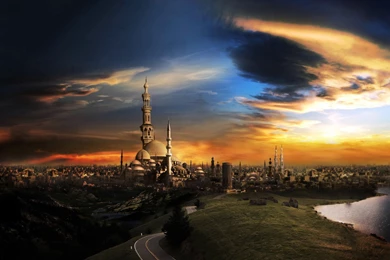 Fantasy City Wallpapers