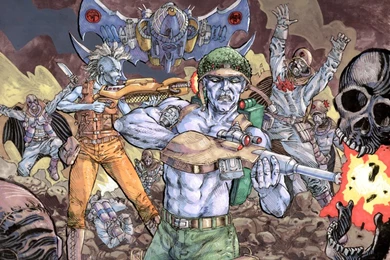 Rogue Trooper Relaxing By Stevendenton On DeviantArt