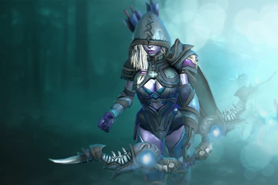 Download Wallpapers 2560x1440 Drow Ranger, Dota 2, Custom Skin Mac ...