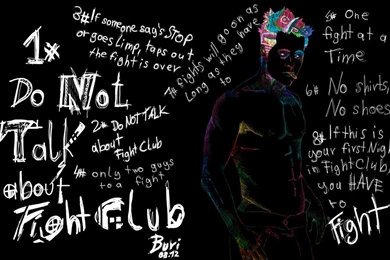 Fight Club Rules By BuriART On DeviantArt