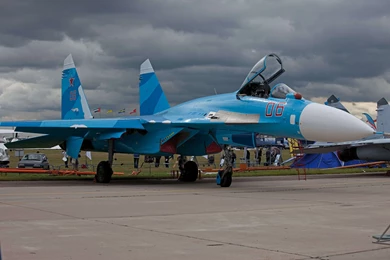 Wallpapers Airplane Fighter Airplane Sukhoi Su 27 Aviation Image ...