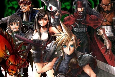 Final Fantasy Free Wallpaper: Final Fantasy 7 Characters