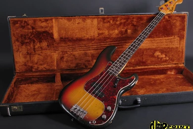 Fender Precision Bass 1971 3 tone Sunburst Bass For Sale GuitarPoint