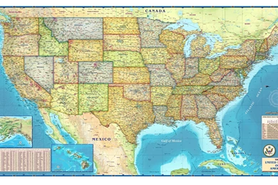 Map Of USA Dr. Odd