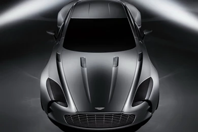 Aston Martin One 77 Rear Wallpapers