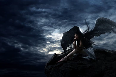 Goth Angel Wallpapers Wallpapers Cave