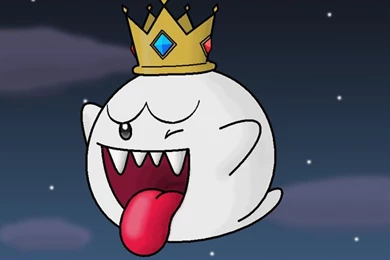 King Boo By Minimariodrawer On DeviantArt