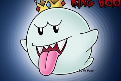 King Boo By Mr Paper On DeviantArt